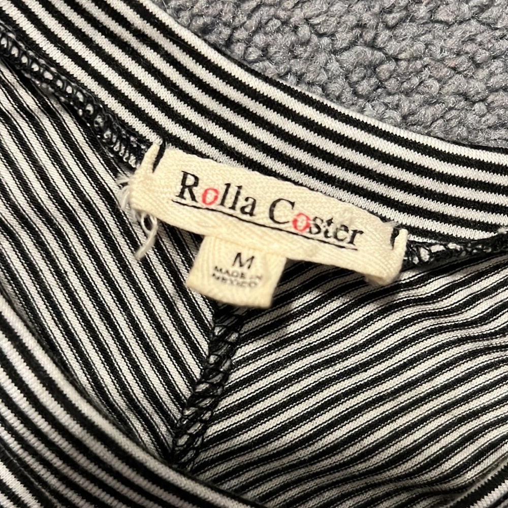 Striped T-shirt dress - Picture 3 of 3